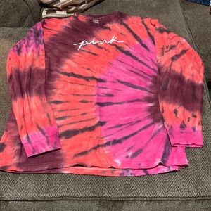 Long sleeve, Victoria, secrets tie-dye long sleeve T-shirt
